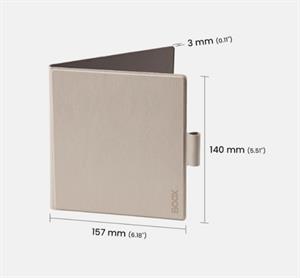 eBookReader Onyx BOOX Go 7 serie cover beige mål